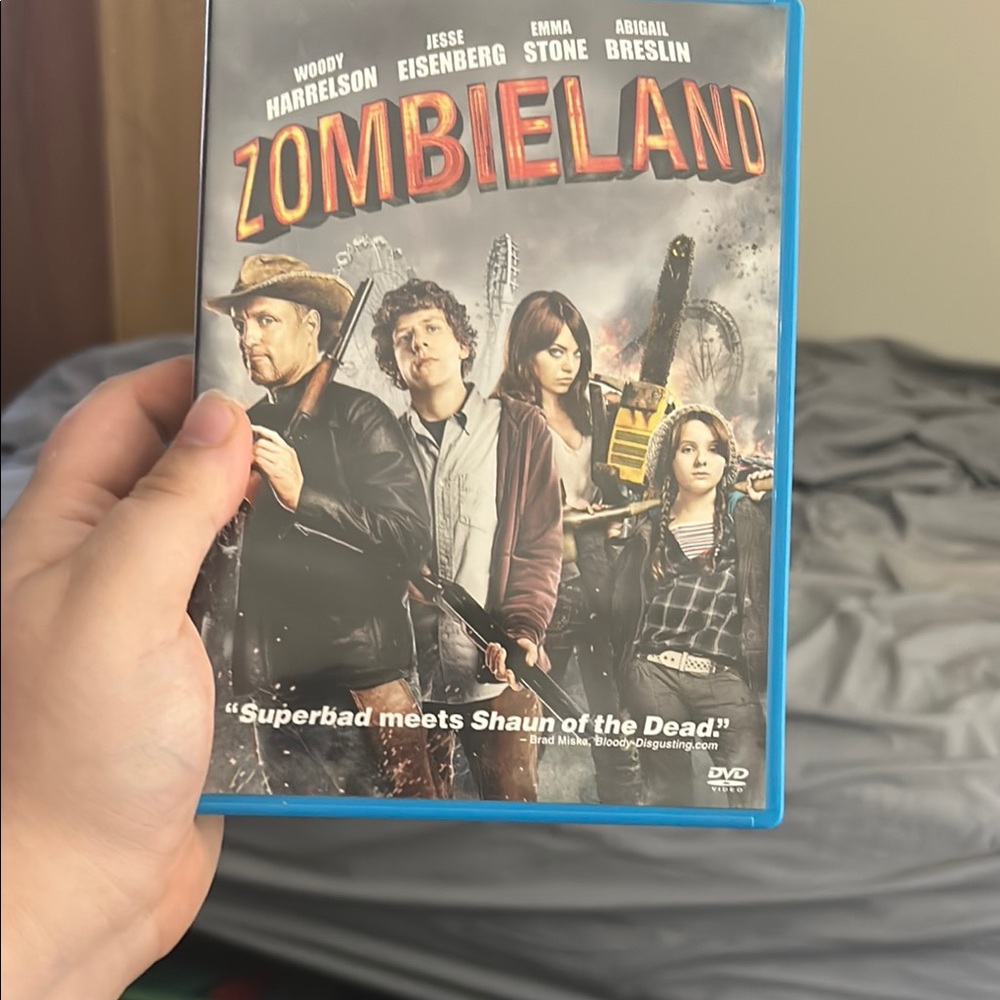 Zombieland DVD - Blue Case
